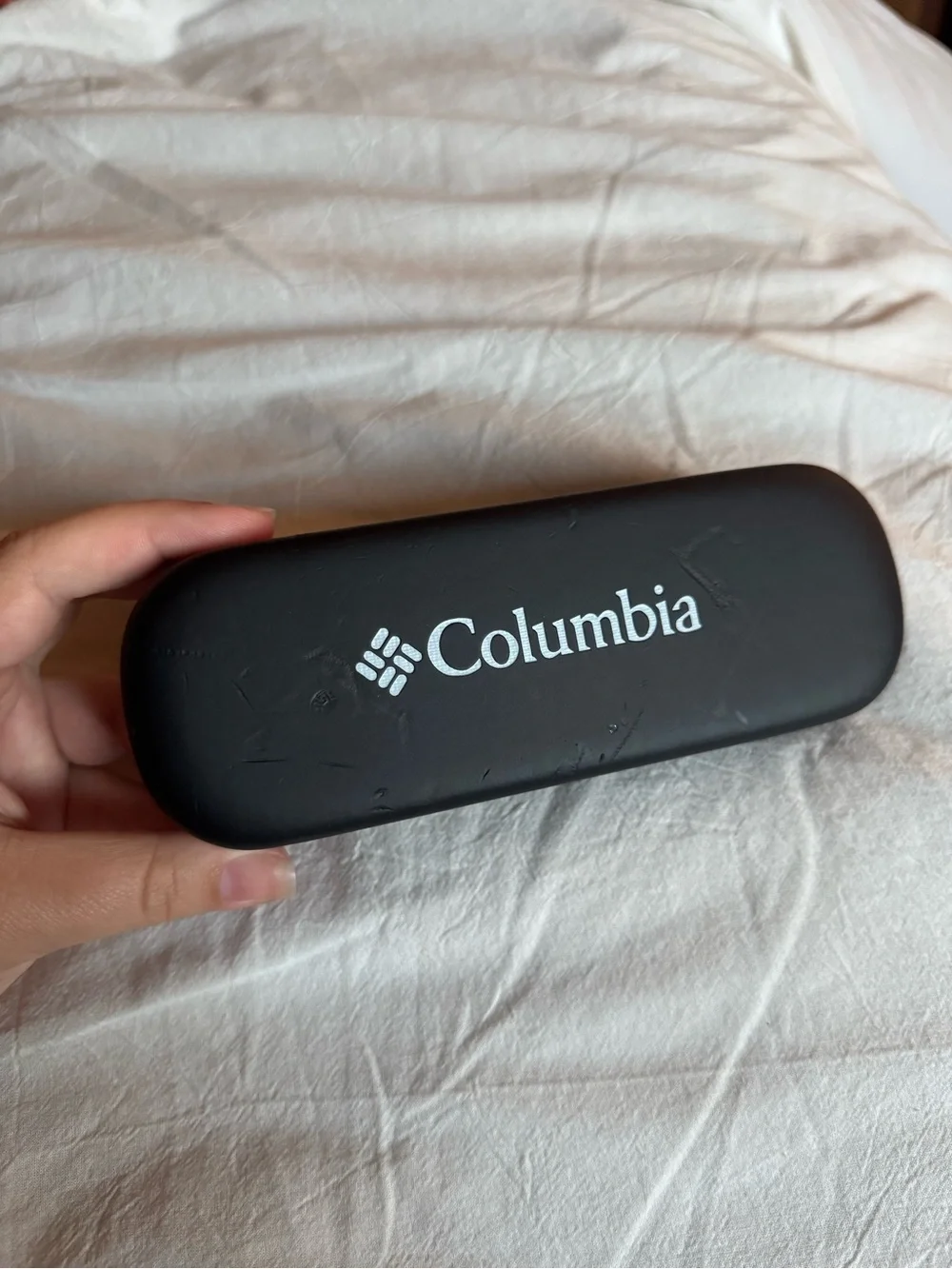 Columbia Matte Black Protective Eyewear Case